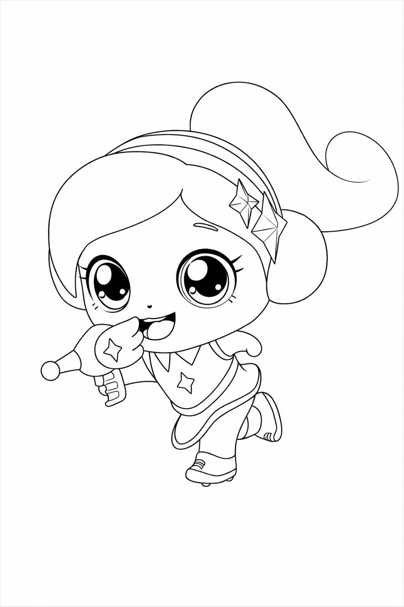 고고핑 색칠하기 도안