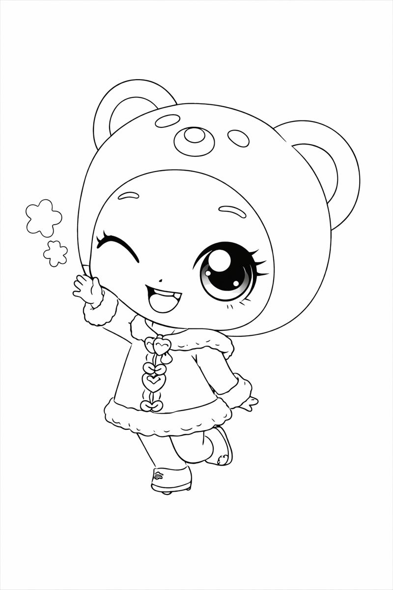 고마핑 색칠하기 도안