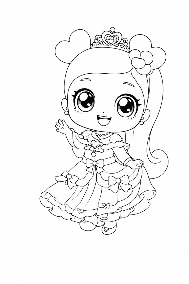 달콤핑 색칠하기 도안