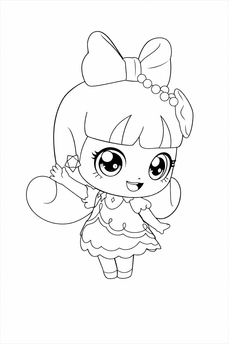 루루핑 색칠하기 도안