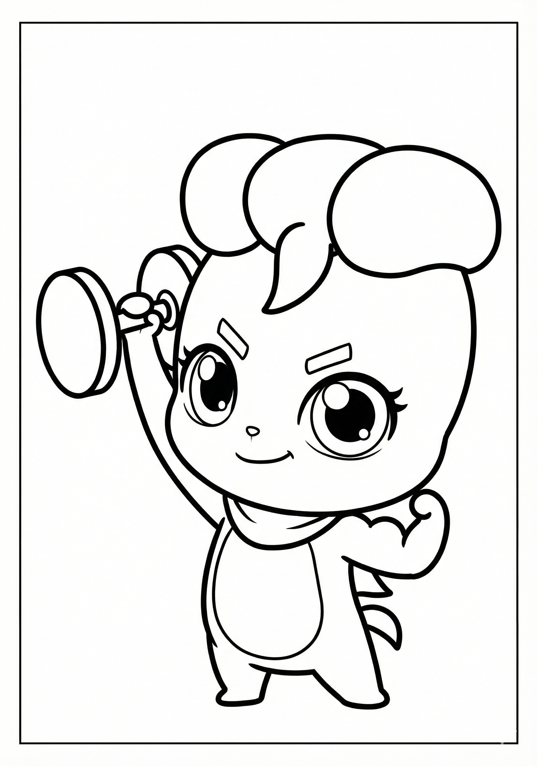 무거핑 색칠하기 도안