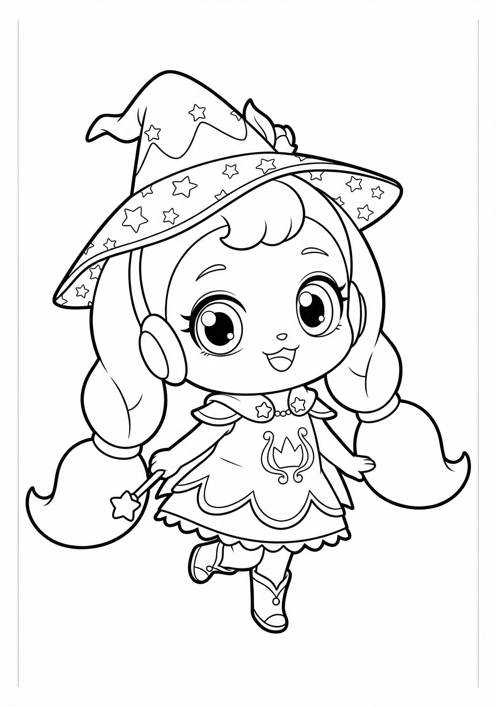 반짝핑 색칠하기 도안