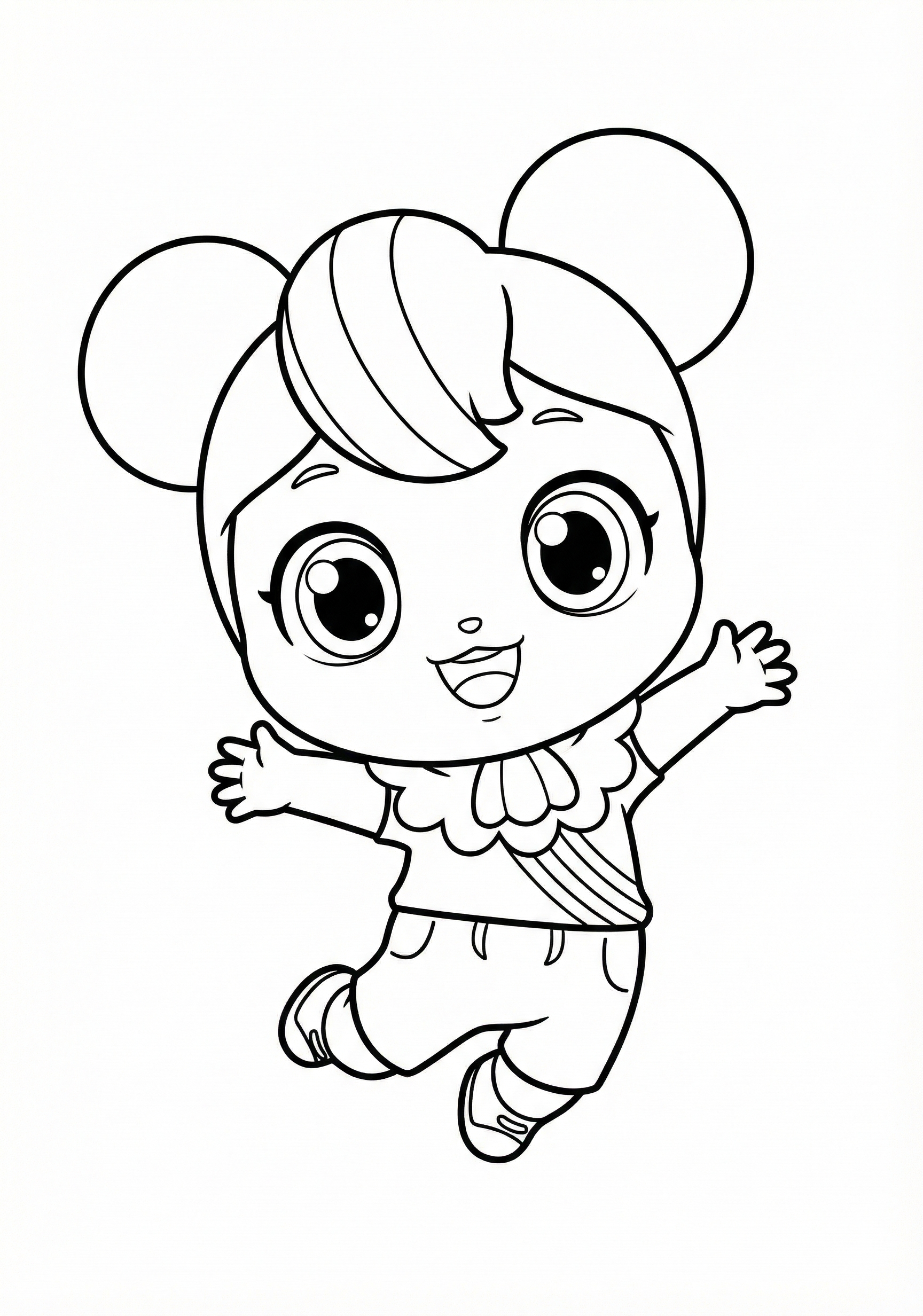 뿌뿌핑 색칠하기 도안