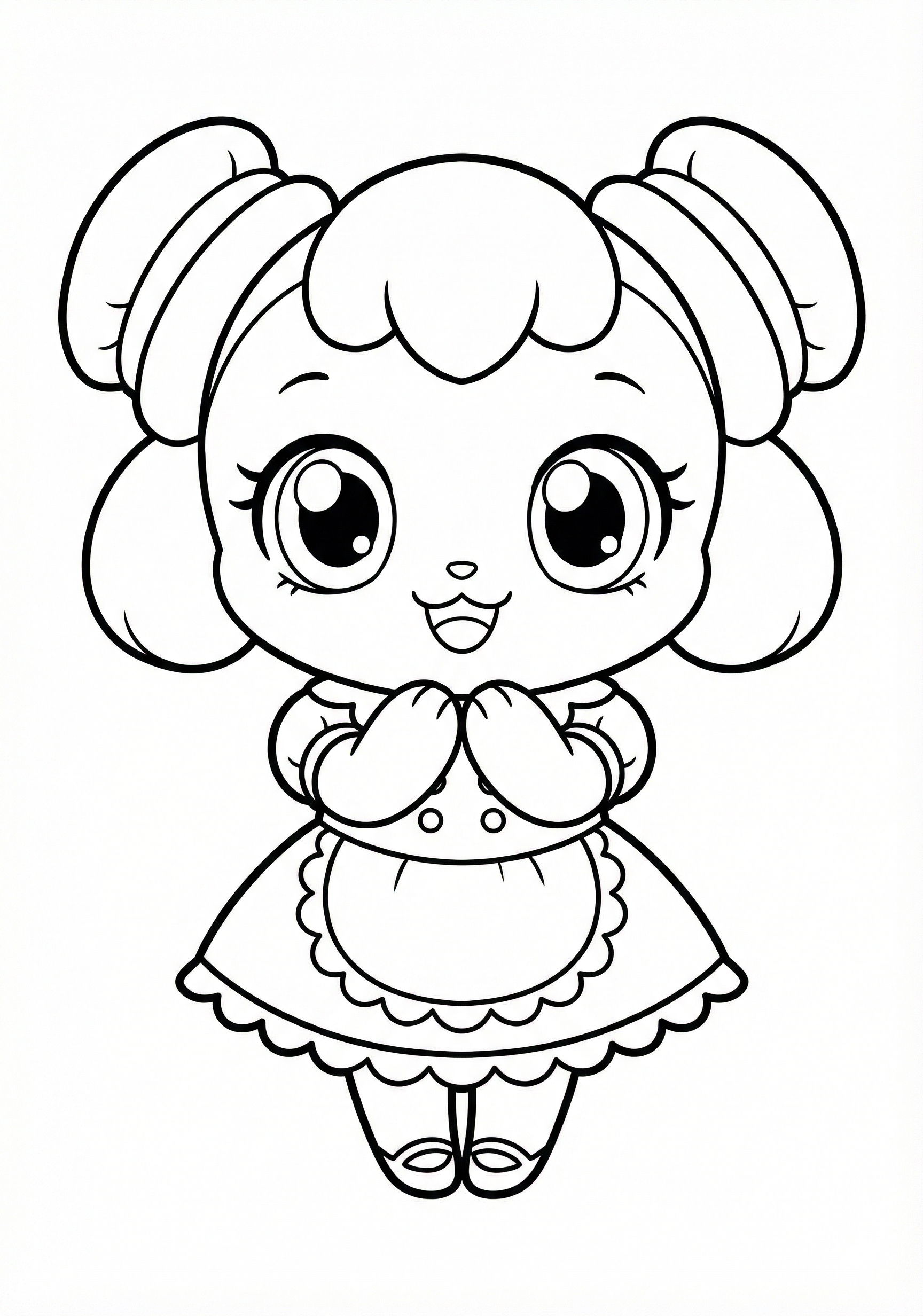 샌드핑 색칠하기 도안