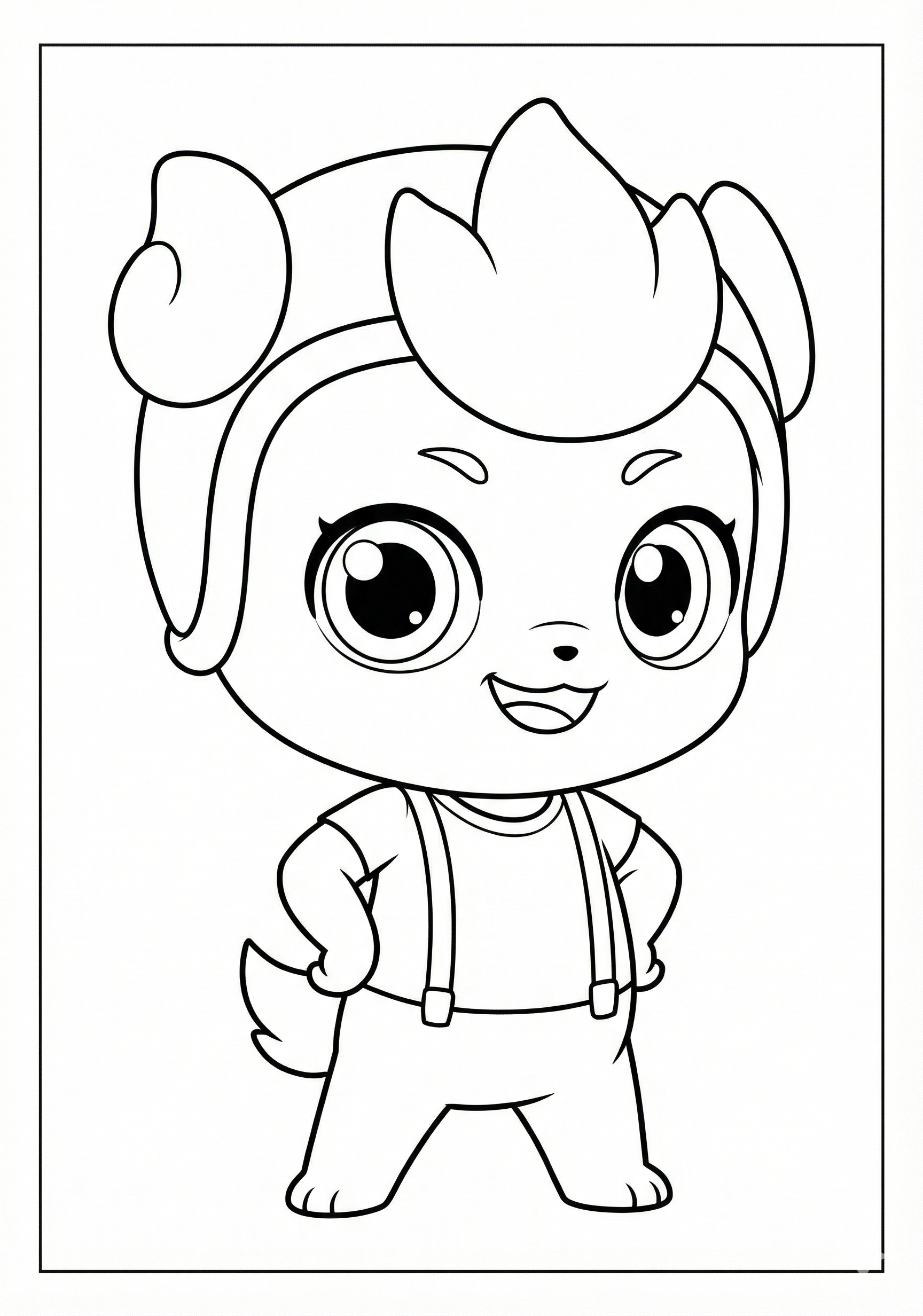 씽씽핑 색칠하기 도안