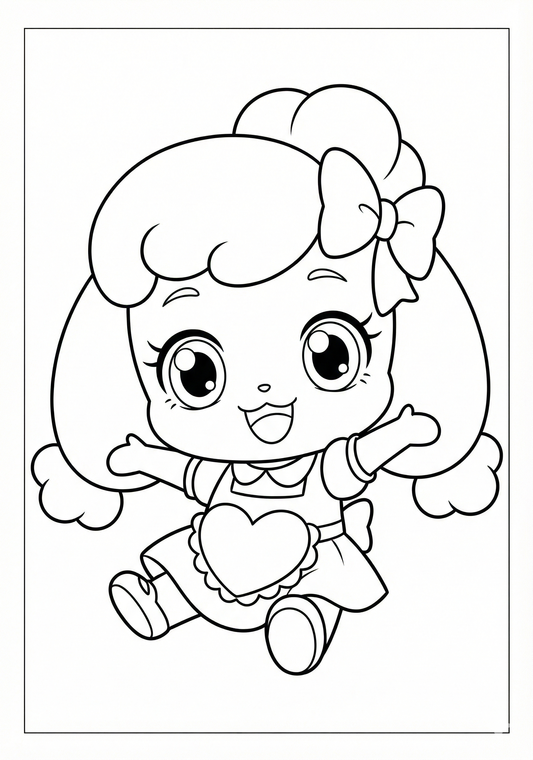 얌얌핑 색칠하기 도안