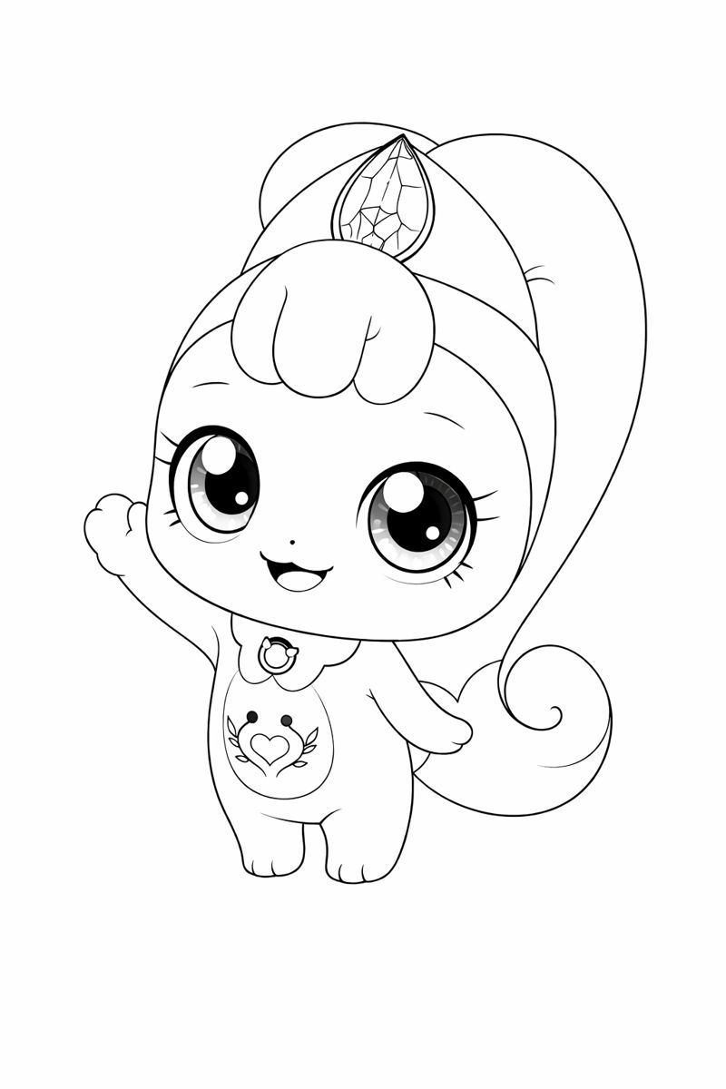 조아핑 색칠하기 도안