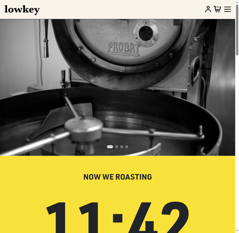 로우키 공식 홈페이지